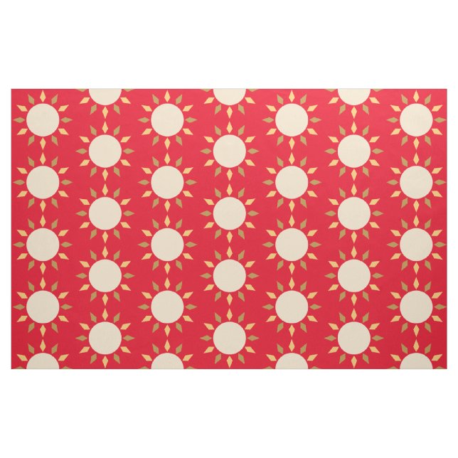 Geometric Sol Circle Thunder_Cove Tyg (Fat Quarter)