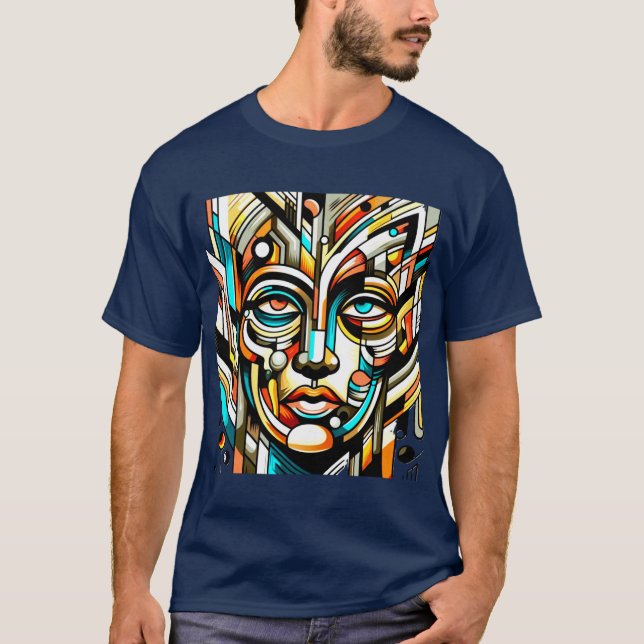 Geometric Soul T Shirt (Framsida)