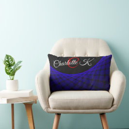 Geometric Space Carpet Throw Pillow Lumbarkudde