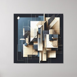 Geometric Spatial Framework Canvastryck