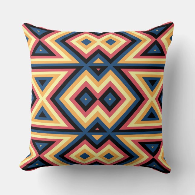 Geometric spegel kudde (Framsida)