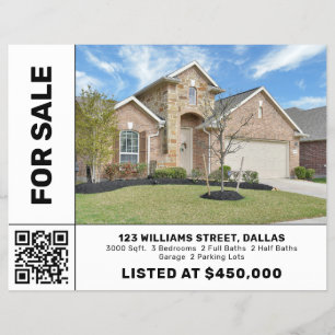 Geometric split professionell company reklamblad