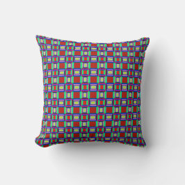 Geometric Square Shapes Multicolor  Kudde