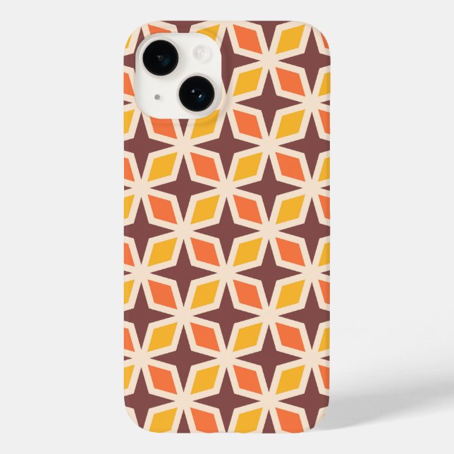 Geometric Star Mönster i mitten av Modet (Baksida)