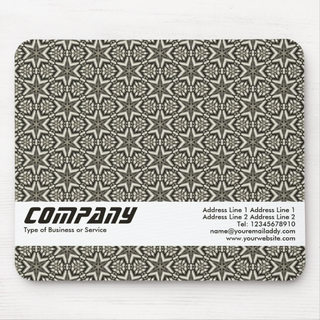 Geometric Stars Abstrakt, Business Musmatta (Framsidan)
