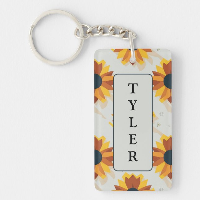 Geometric Stil solros Mönster (Framsidan)