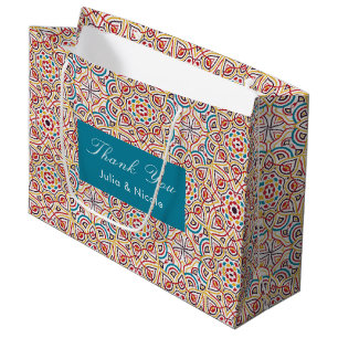 Geometric Stil Sparkles kopparmetallic Bröllop