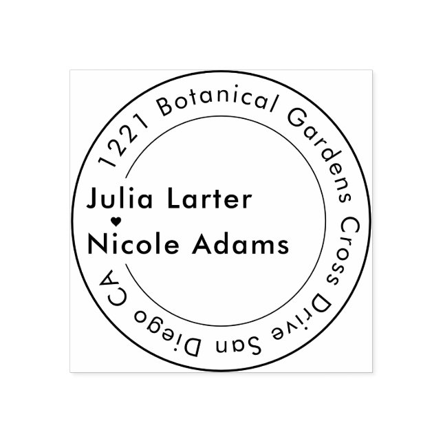 Geometric Stil Sparkles kopparmetallic Bröllop Stämpel (Tryck)