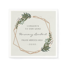 Geometric Studenten i det moderna Guld-Ram-