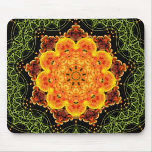 Geometric Sunros Mandala Mousepad Musmatta
