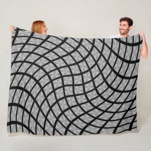 Geometric Swirl Fleecefilt