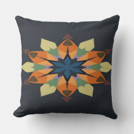 Geometric Symphony: Balance in pillow  Kudde