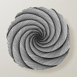 geometric teckning ItalienskaFreaks Rund Kudde