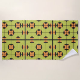 Geometric Tile Mönster med Ljusa färger