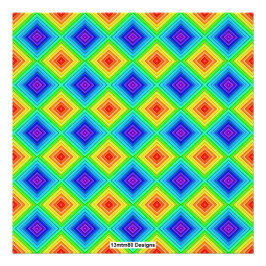 Geometric Topography (pattern) - Photo Print Fototryck