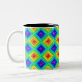 Geometric Topography - Two-Tone Mug Två-Tonad Mugg