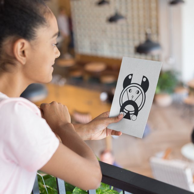 Geometric Tora Tiger Post-it Block (Skapare uppladdad)