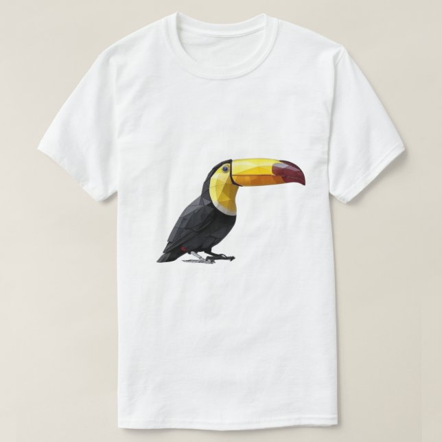 Geometric Toucan T Shirt (Design framsida)