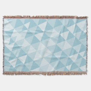 Geometric Triangle Blue Modern Abstrakt Filt