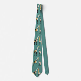 Geometric Triangles Giraffe Tie Slips
