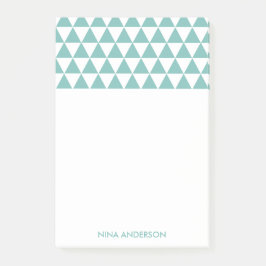Geometric Triangles Post it Notes Post-it Block