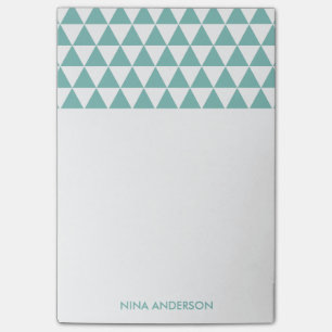 Geometric Triangles Post it Notes Post-it Block
