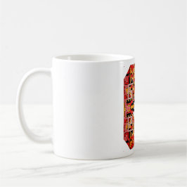 Geometric Tribal/Ethnic Monogram Coffee Mugg