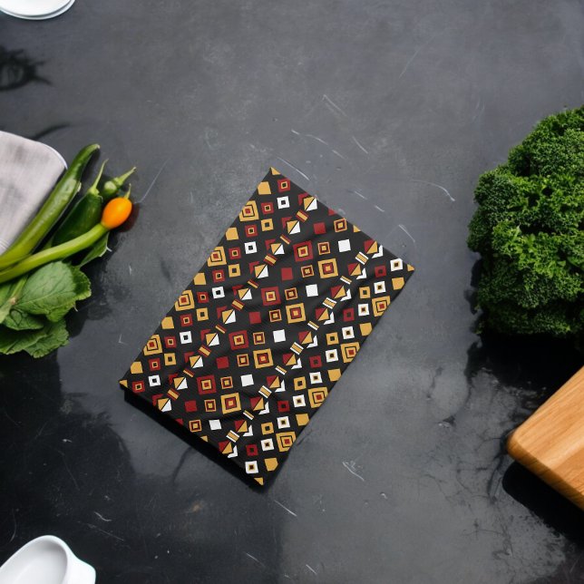 Geometric Tribal Mönster Kökshandduk (Kitchen Towel)