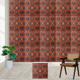 Geometric Tribal Mönster Tile Kakelplatta