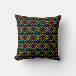 Geometric Tribal Multicolor Print  Kudde