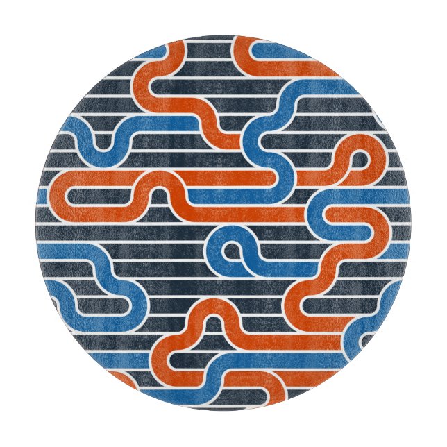 Geometric Twisted Linjer Vintage (Framsidan)