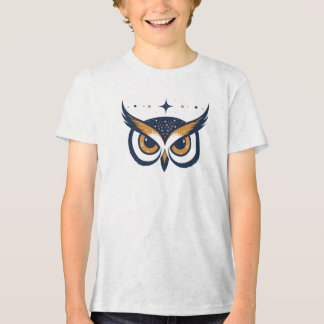 Geometric Uggla Ögon T-Shirt - Mystical NocTurn al