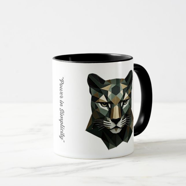 ’Geometric Vild Elegance’ Mugg (Framsida höger)
