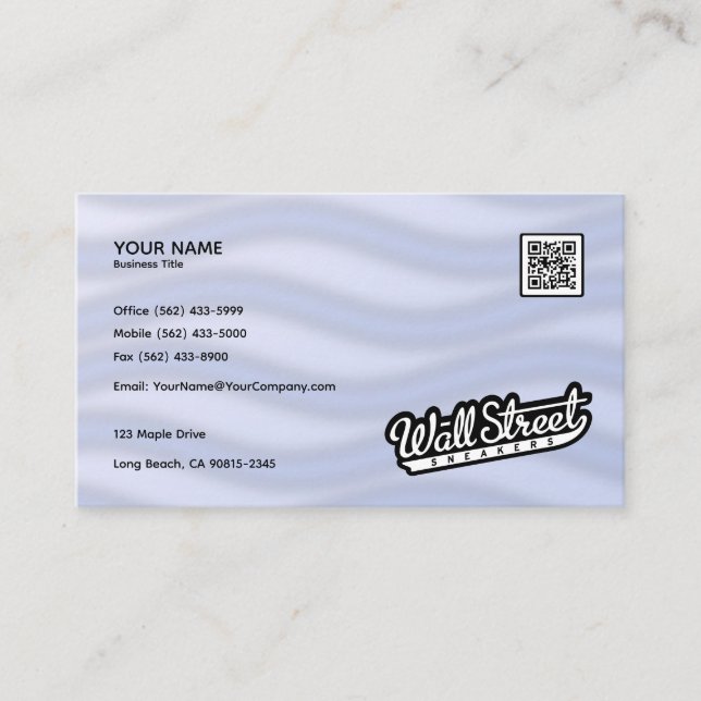 Geometric Vinkar Affärskort Design Visitkort (Framsida)