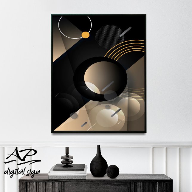 Geometric Wall Art, minimalist Wall Deco Design, Poster (Skapare uppladdad)