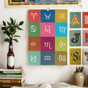 Geometric Zodiac : 12 Rashis & their Meanings Kalender