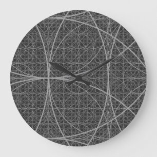Geometricirklar i helig blomma ur livet stor klocka