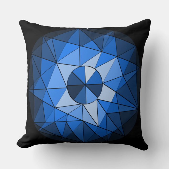 Geometrics cirklar Gemstonedesign kudder Kudde (Framsida)