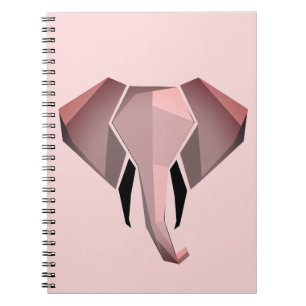 Geometrics Elephant Head Anteckningsbok