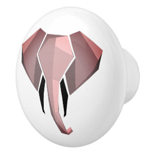 Geometrics Elephant Head Knopp