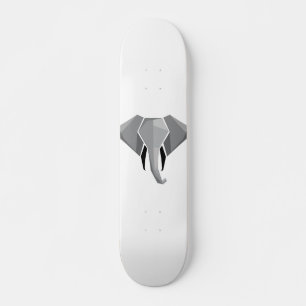 Geometrics Elephant Head Mini Skateboard Bräda 18,5 Cm