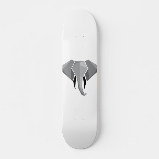 Geometrics Elephant Head Mini Skateboard Bräda 18,5 Cm (Framsida)