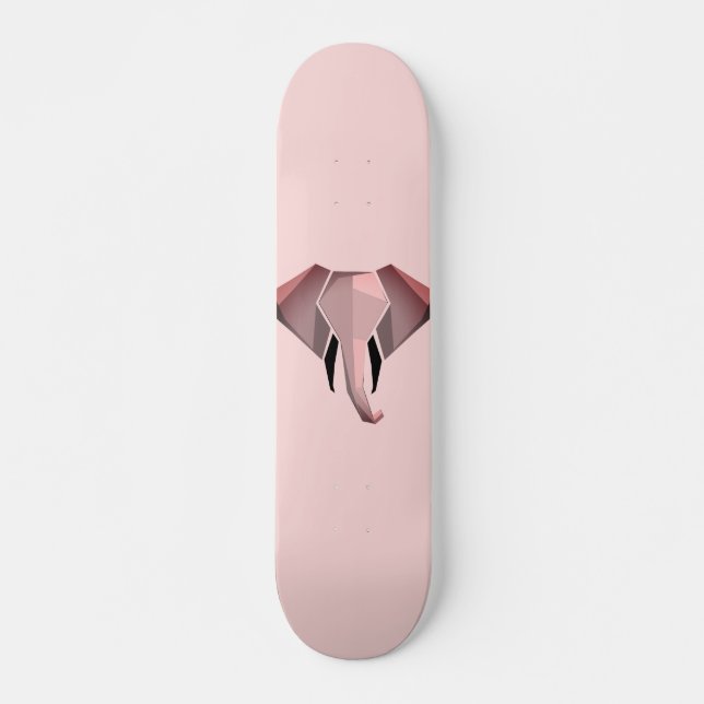 Geometrics Elephant Head Mini Skateboard Bräda 18,5 Cm (Framsida)