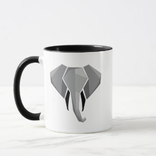 Geometrics Elephant Head Mugg