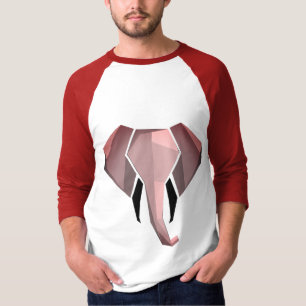 Geometrics Elephant Head T Shirt