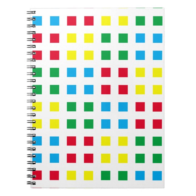 Geometrics färglösa mönster anteckningsbok (Framsidan)