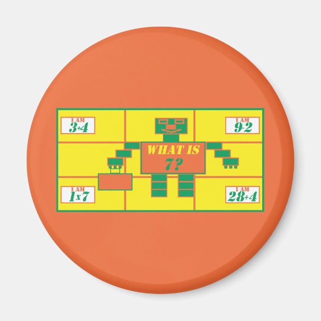 Geometrics-Magnet-Rectangle-Age 7 Magnet (Framsidan)