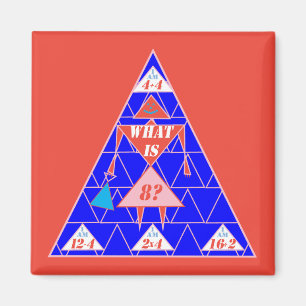 Geometrics-Magnet-Triangle-Age 8 Magnet