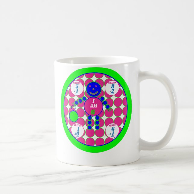 Geometrics-Mugg-Circle-Age 6 Kaffemugg (Höger)