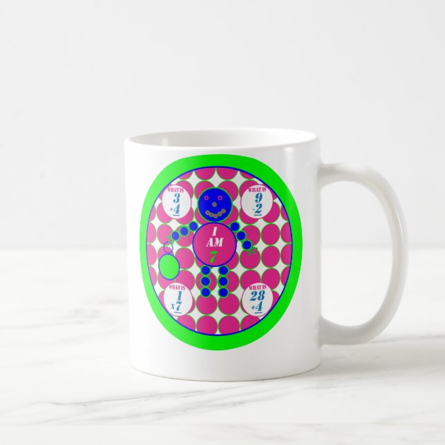 Geometrics-Mugg-Circle-Age 7 Kaffemugg (Höger)